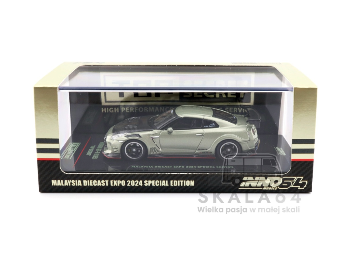 INNO64 Nissan GT-R R35 Top Secret Malaysia Diecast Expo 2024